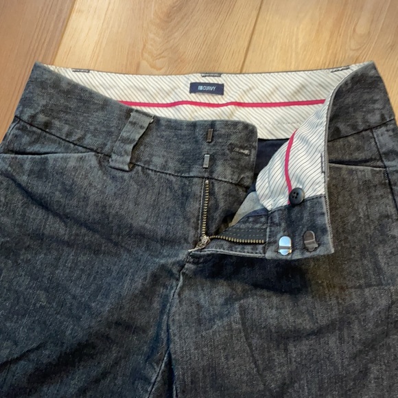 Gap curvy jeans dark wash jr women’s size 1 regular Flare low rise RN 54023 EUC - Picture 8 of 16
